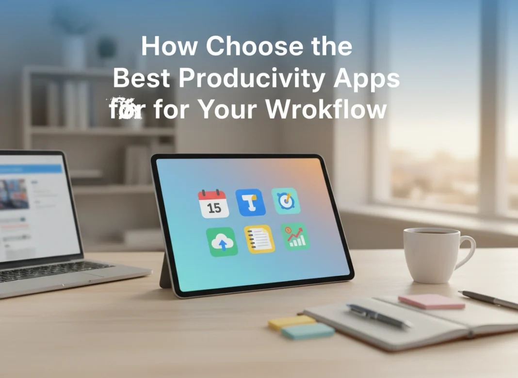 How to Choose the Best Productivity Apps for Your Workflow