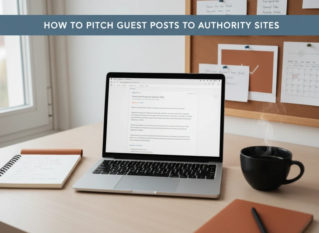 How to Pitch Guest Posts to Authority Sites